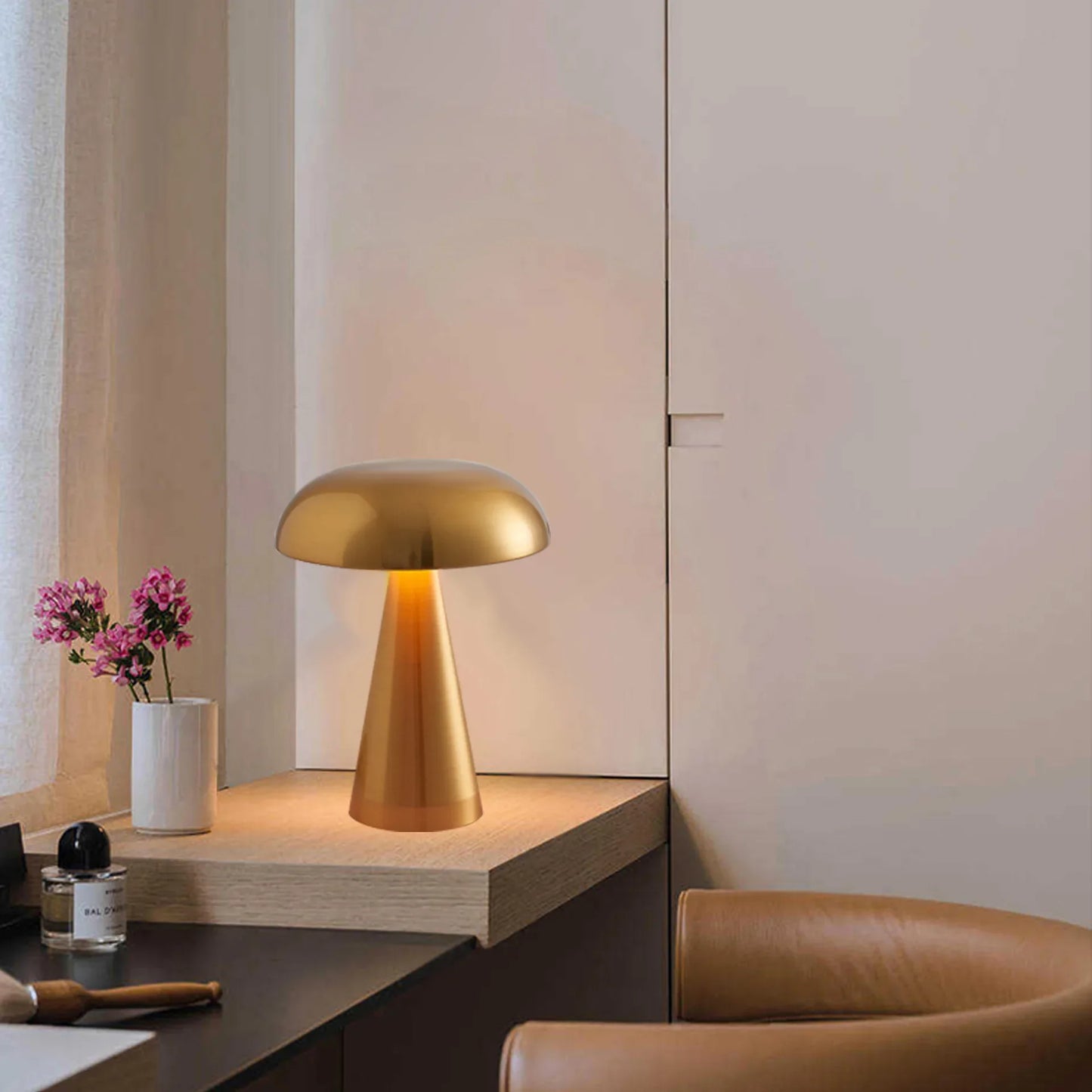 Bureaulamp Champion touch, dimbaar en oplaadbaar