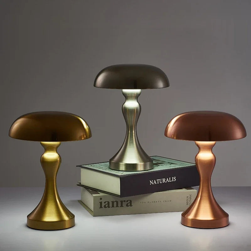 Bureaulamp Champion touch, dimbaar en oplaadbaar