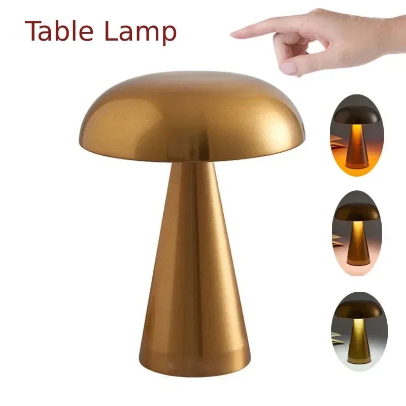 Bureaulamp Champion touch, dimbaar en oplaadbaar