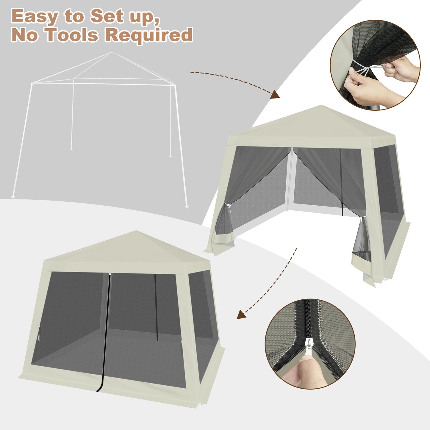 Partytent Klamboe