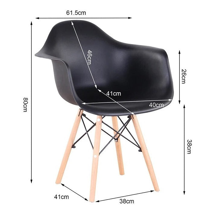 Eetkamerstoel Vivo (set van 2 stuks)