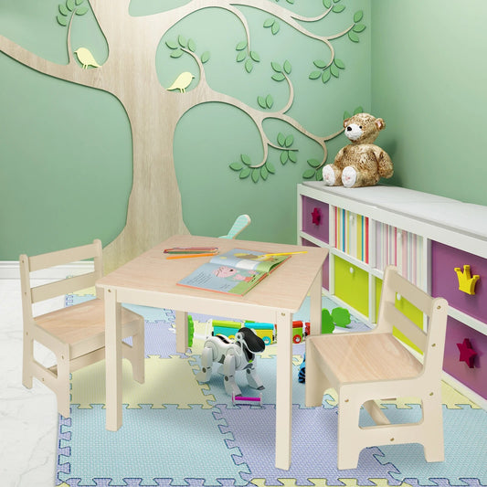 Kindertafel met 2 stoelen (set) Loona