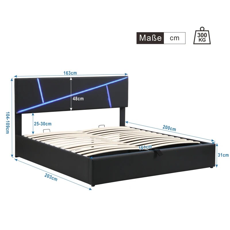 Bed Nelly met Led