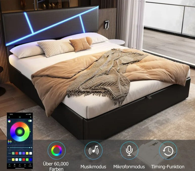 Bed Nelly met Led