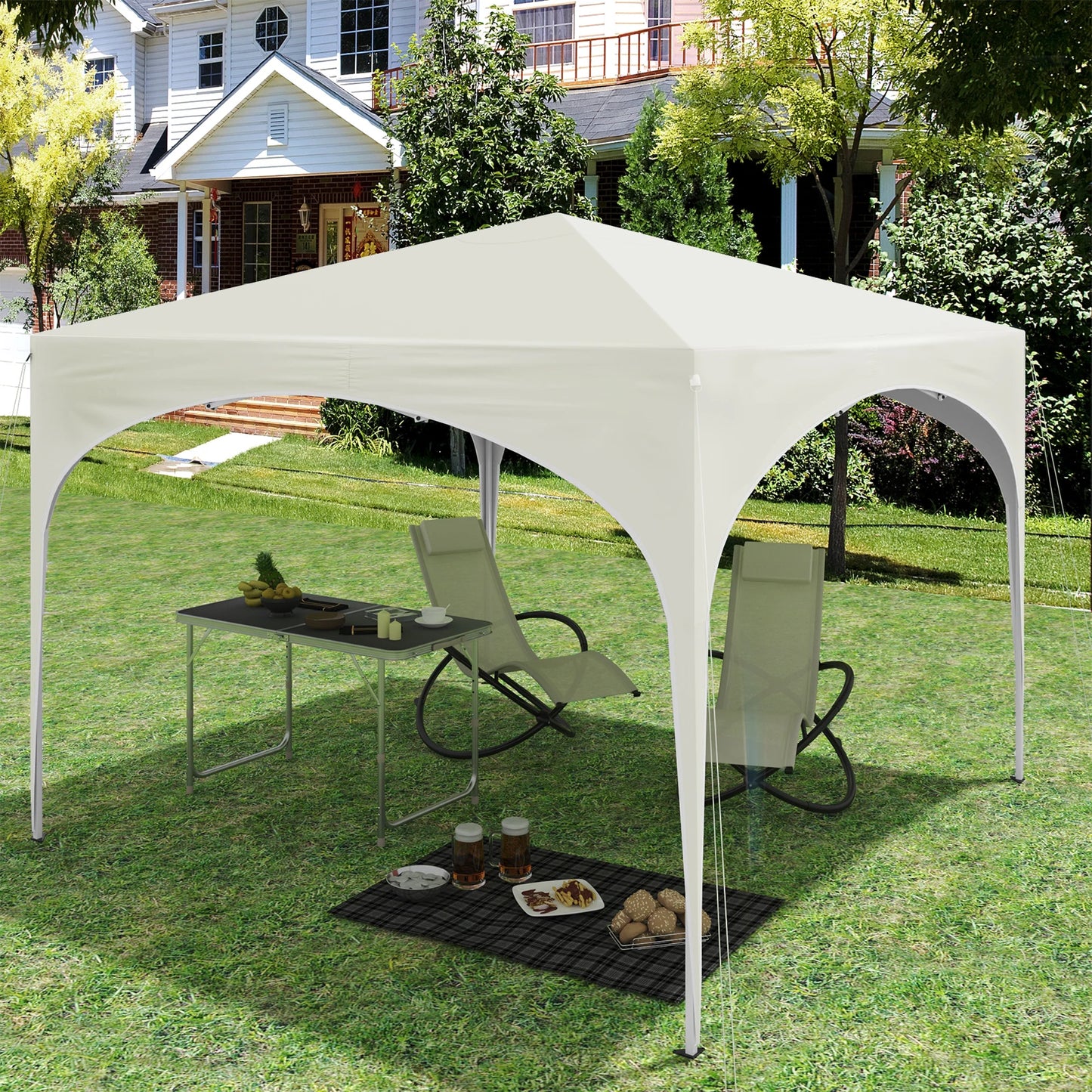 Opvouwbare partytent Amsterdam 3m x 3m