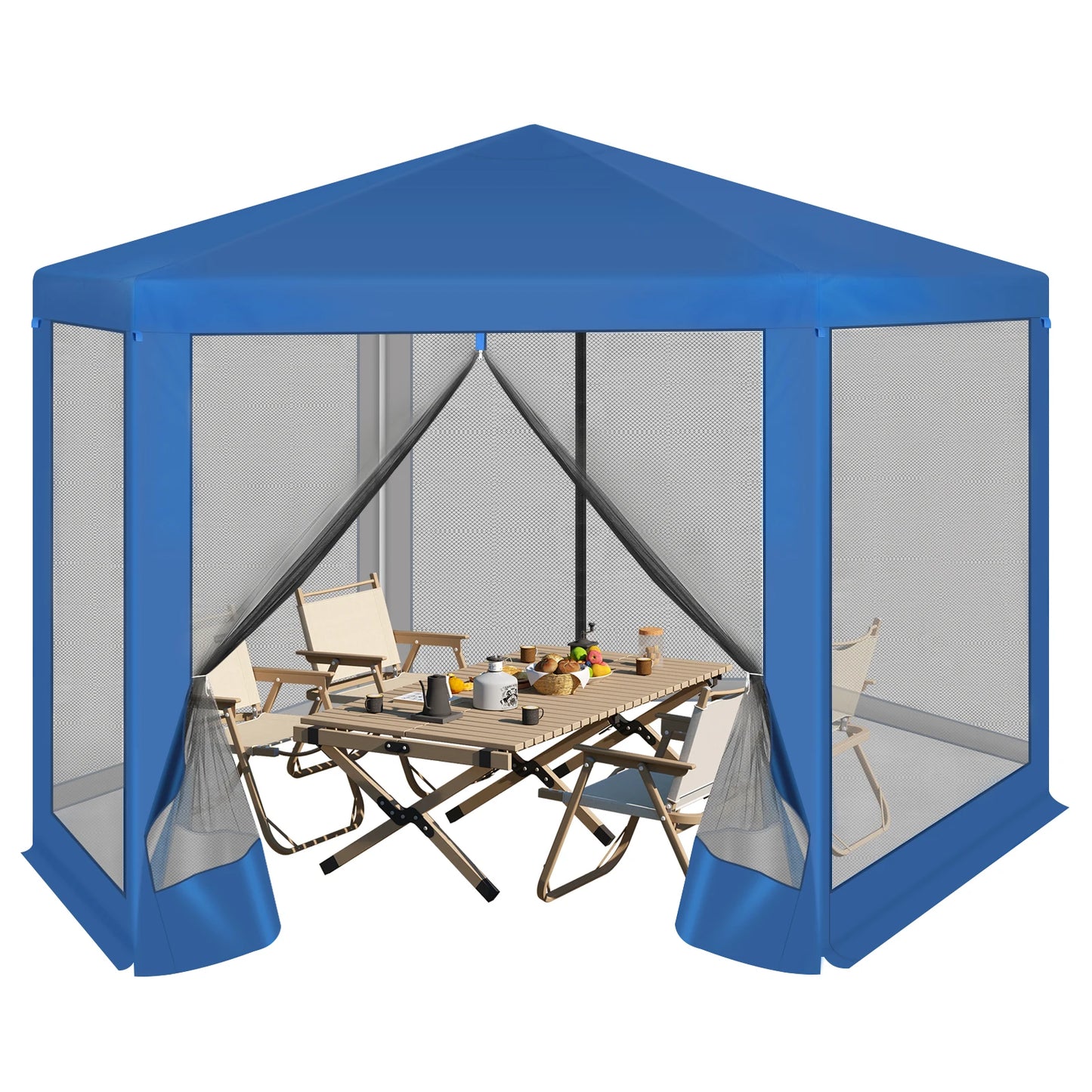 Partytent Blue Six 3.8x3.3m