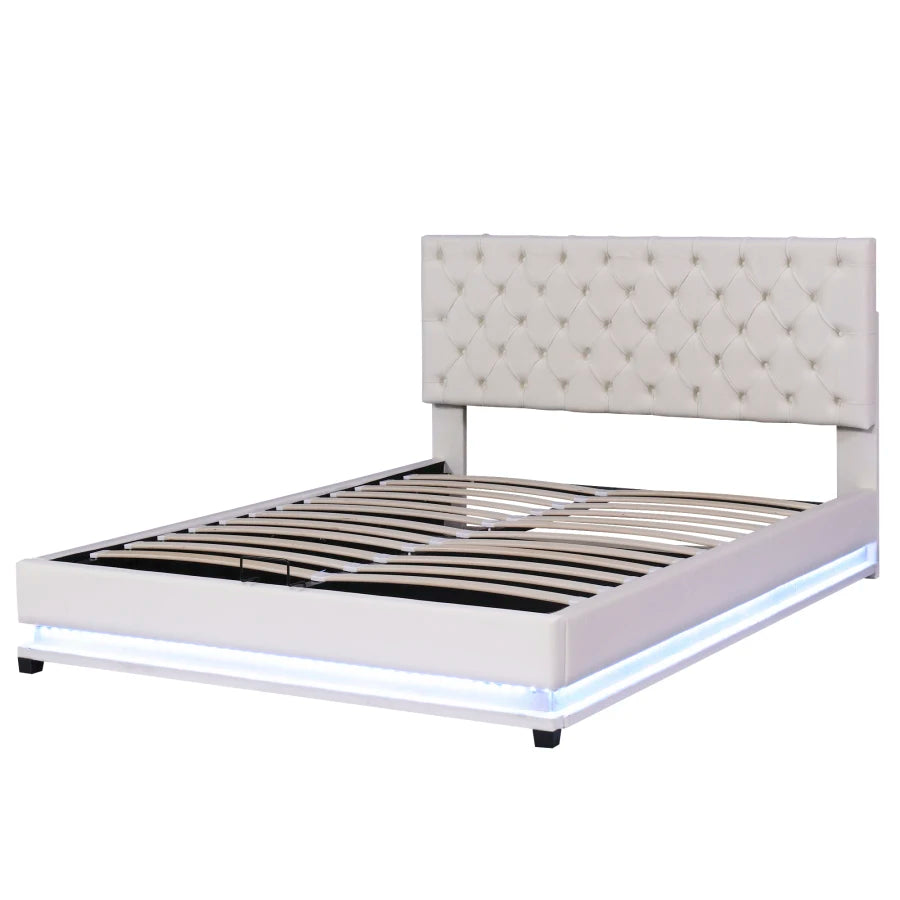 Bed Otivar met verstelbare LED verlichting