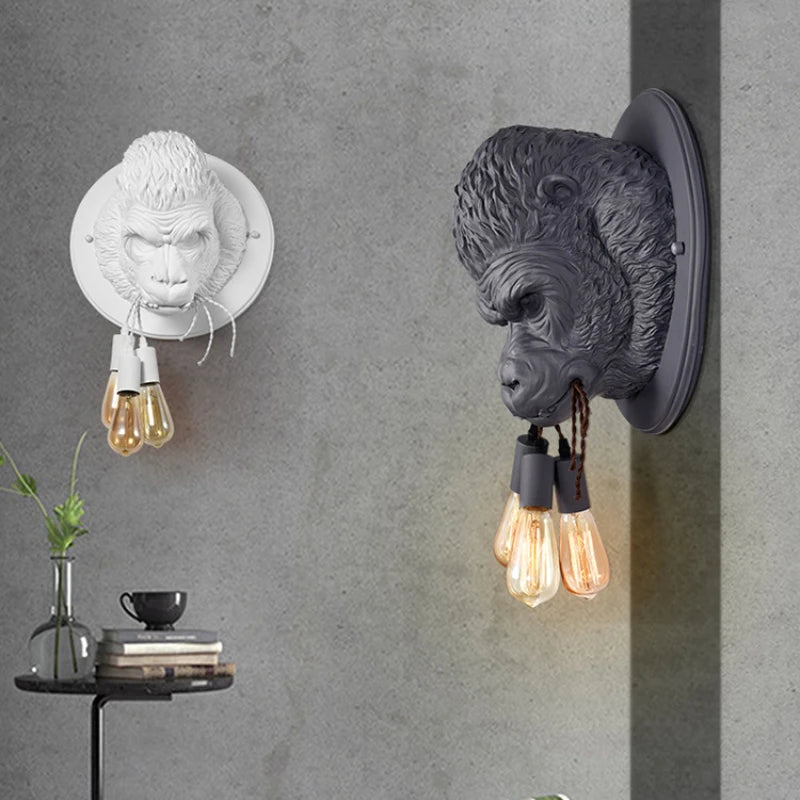 Wandlamp Gorilla