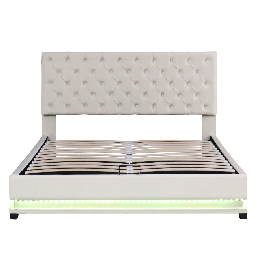 Bed Otivar met verstelbare LED verlichting