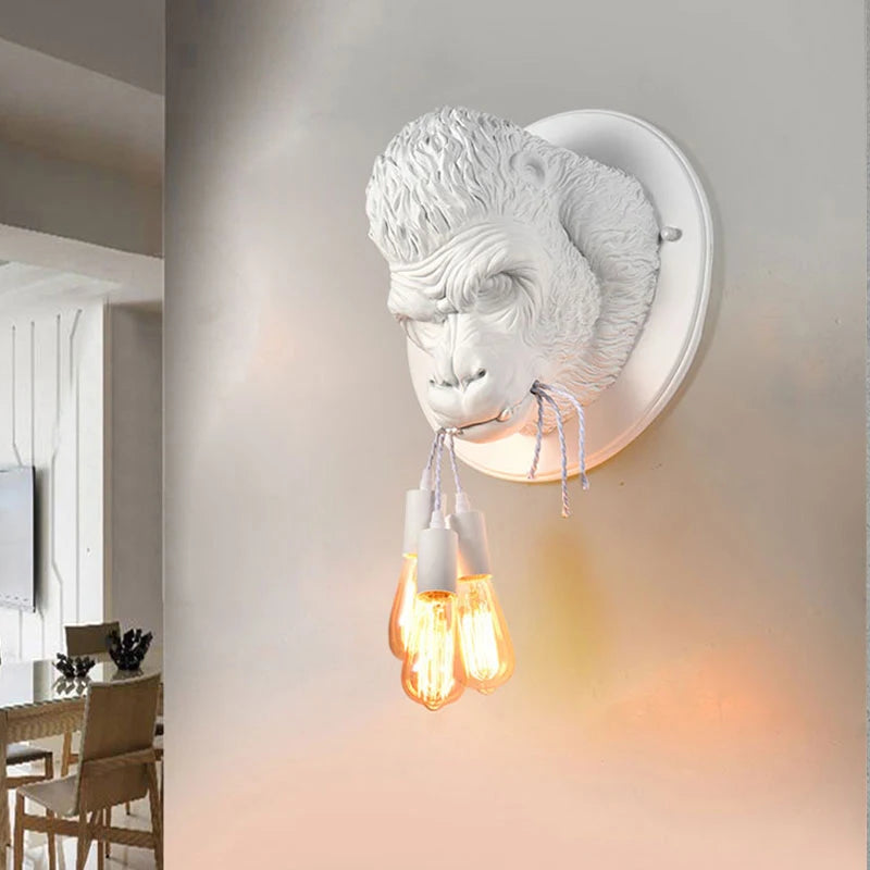 Wandlamp Gorilla