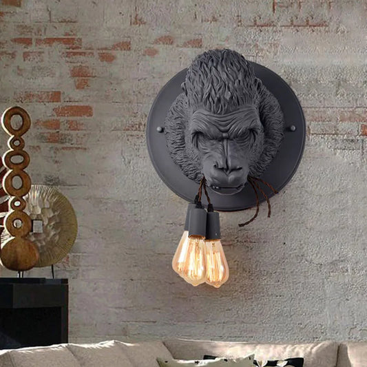 Wandlamp Gorilla