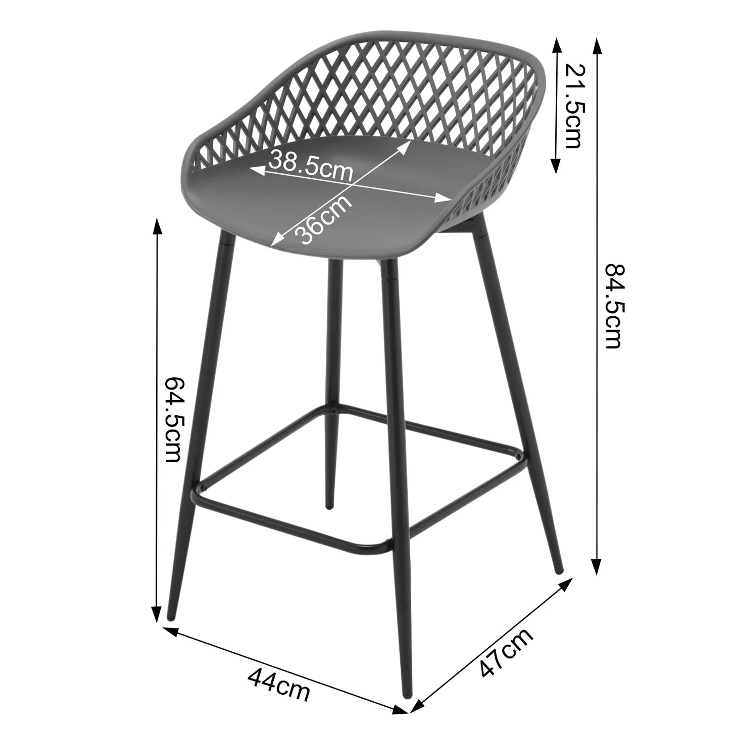 Barkruk Outin (set van 2 stuks)