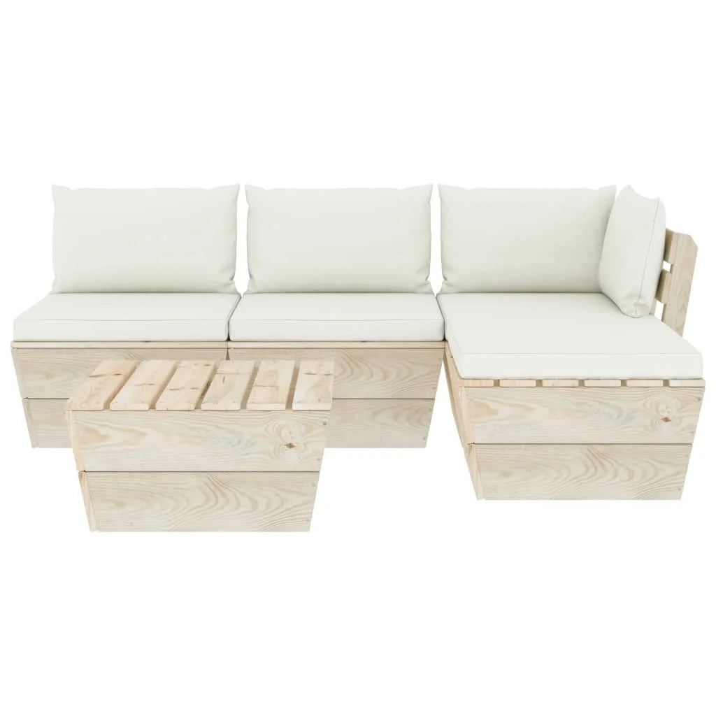 Loungeset IBIZA WOOD