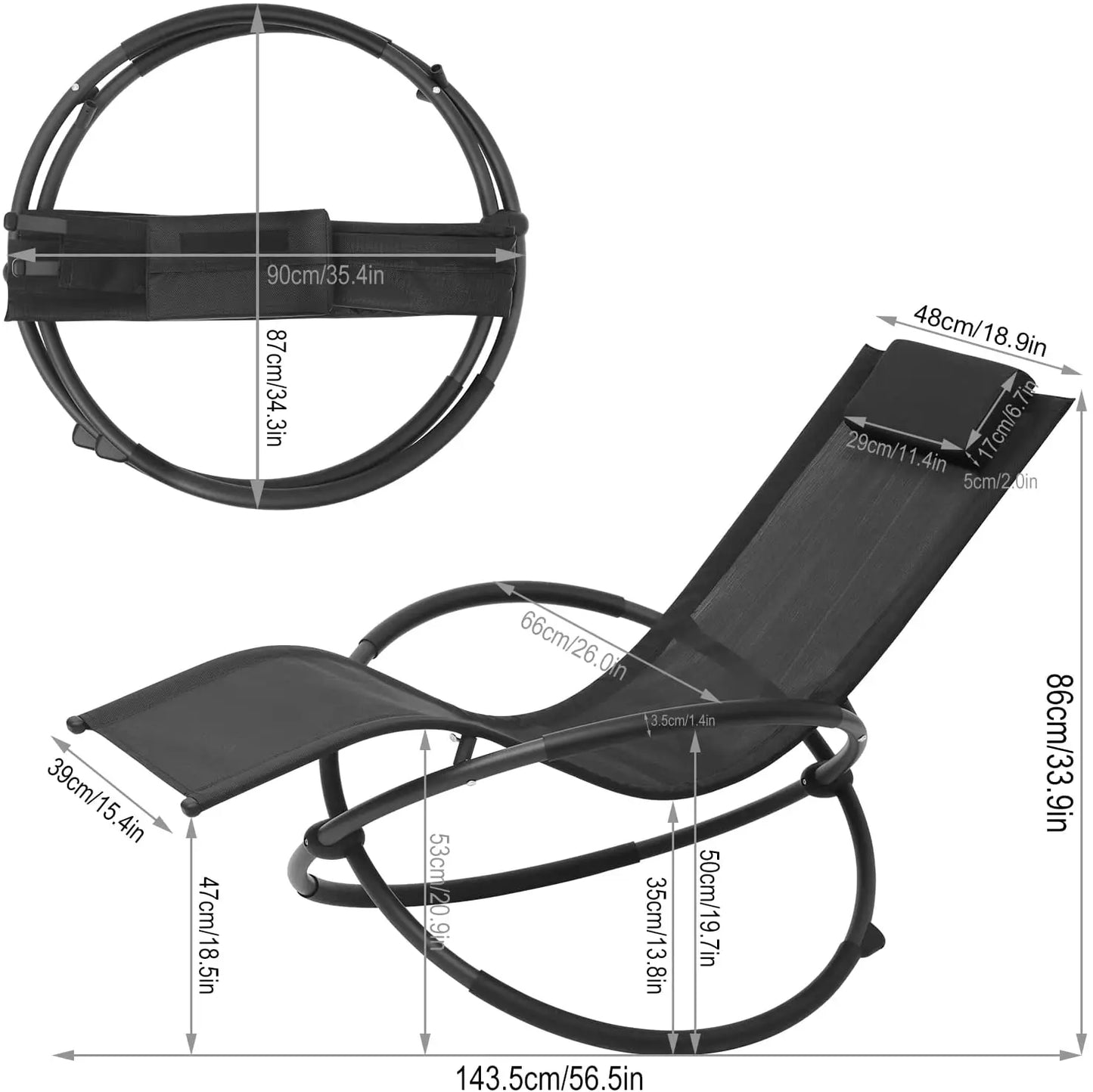 Schommel Ligbed Edna