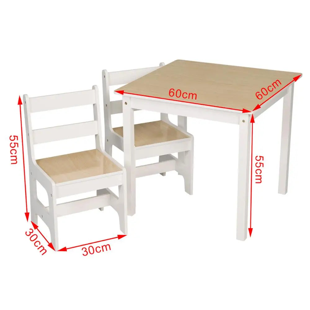 Kindertafel met 2 stoelen (set) Loona