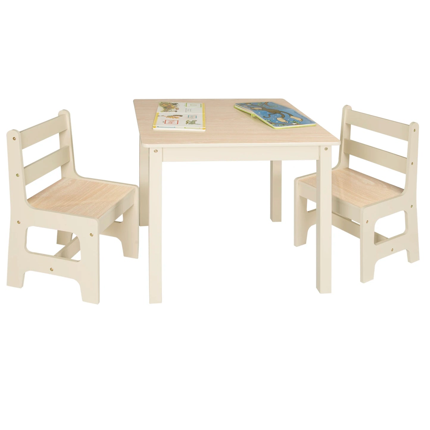 Kindertafel met 2 stoelen (set) Loona